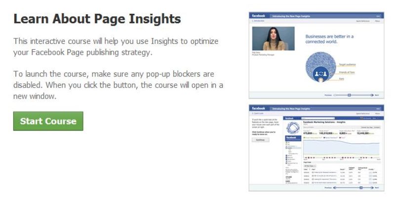 Facebook lanza un curso online gratuito para optimizar las fanpage