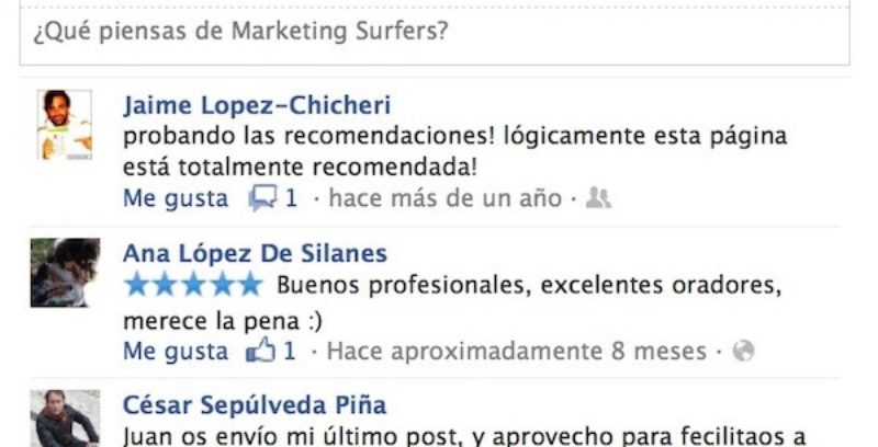 Facebook Permitirá responder a Comentarios de Negocios Locales