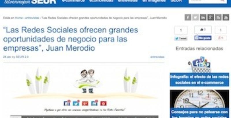 Entrevista: Las Redes Sociales ofrecen oportunidades de negocio