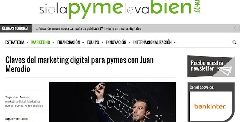 Entrevista: "Claves del marketing digital para PYMES"