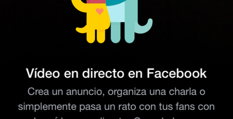Facebook Live, video en streaming en las páginas de fans