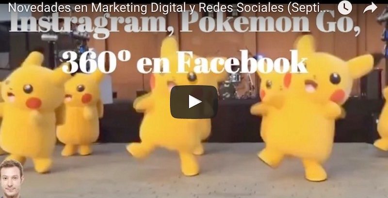 Novedades en Marketing Digital y Redes Sociales (Septiembre 2016)